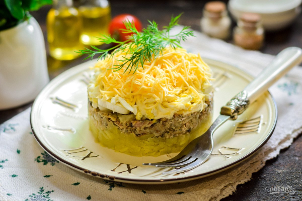 10 простых салатов с рыбными консервами
10 простых салатов с рыбными консервами