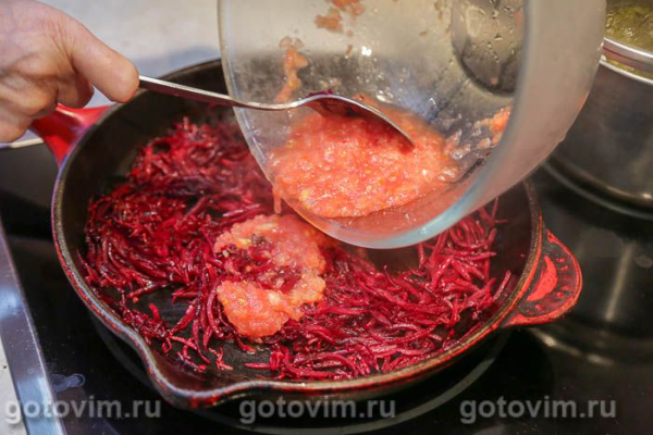 Борщ с говядиной и машем Борщ с говядиной и машем