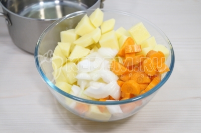 Быстрый сырный суп