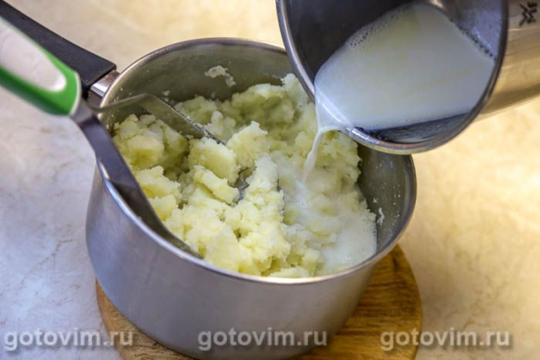 Картофельное пюре с творожным сыром