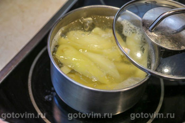 Картофельное пюре с творожным сыром