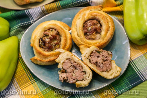 Кныши с рубленым мясом Кныши с рубленым мясом
