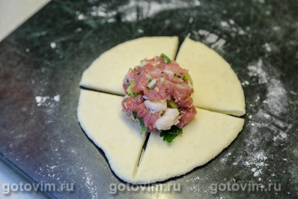 Кныши с рубленым мясом Кныши с рубленым мясом