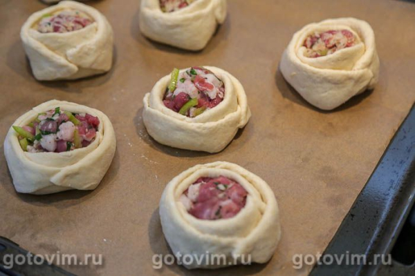 Кныши с рубленым мясом Кныши с рубленым мясом