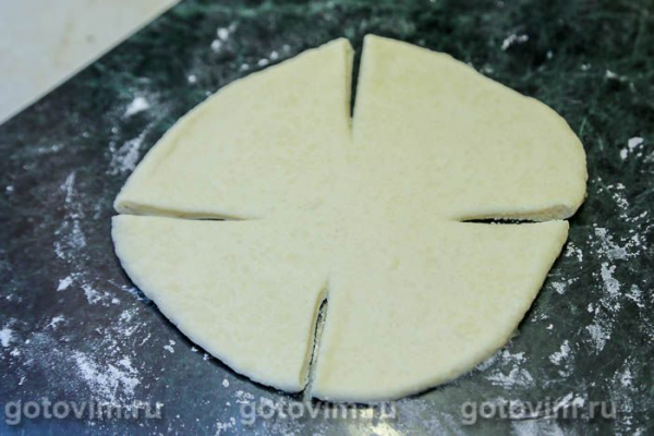 Кныши с рубленым мясом и сыром