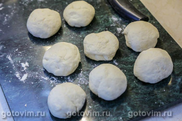 Кныши с рубленым мясом и сыром