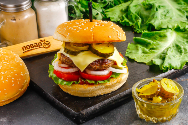 
            Котлета для бургера в домашних условиях        