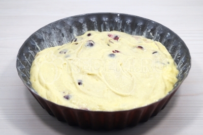 Самый простой вишневый пирог