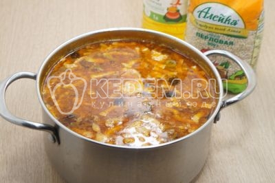 Солянка с перловкой «Таежная»