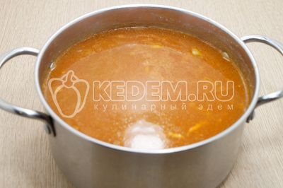 Солянка с перловкой «Таежная»