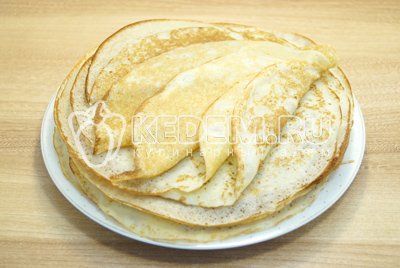 Тонкие блинчики на молоке Тонкие блинчики на молоке