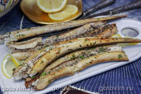 Рыба-игла в духовке Рыба-игла в духовке