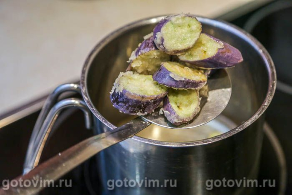 Салат с хрустящими баклажанами