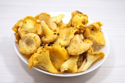 Суп-пюре с лисичками и плавленым сыром Суп-пюре с лисичками и плавленым сыром