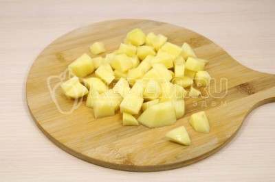 Суп с фрикадельками, вермишелью и картофелем