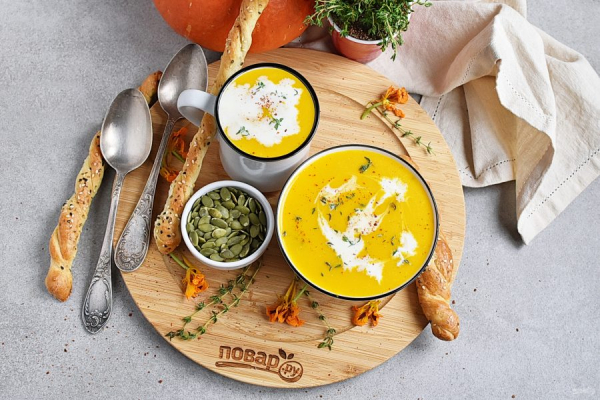 
            Как разнообразить привычное блюдо на обед! 10 крем-супов с нежным сливочным вкусом        