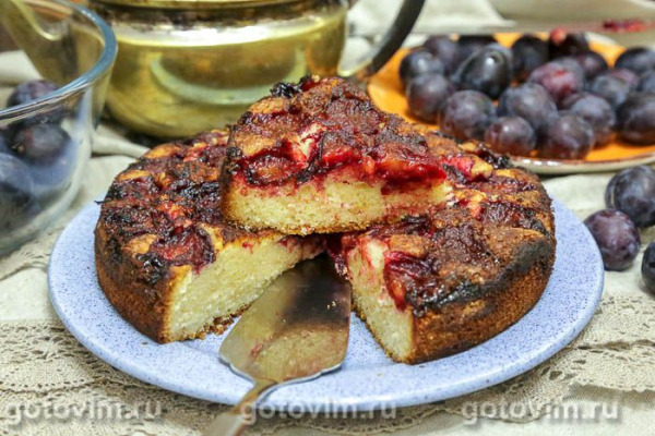 Пирог со сливами из газеты «Нью-Йорк Таймс» Пирог со сливами из газеты «Нью-Йорк Таймс»