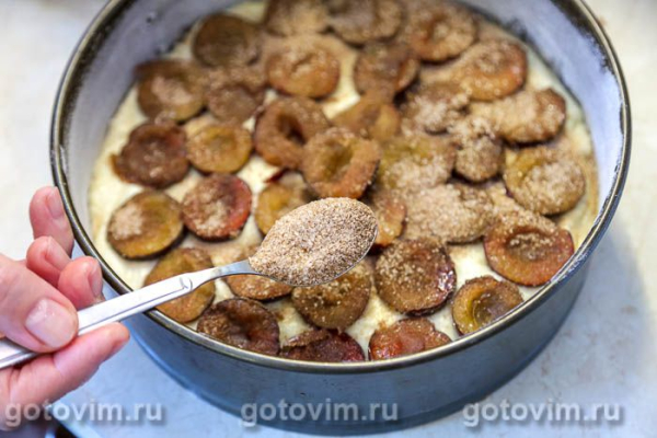 Пирог со сливами из газеты «Нью-Йорк Таймс» Пирог со сливами из газеты «Нью-Йорк Таймс»