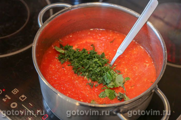 Томатный соус сацебели (на зиму)