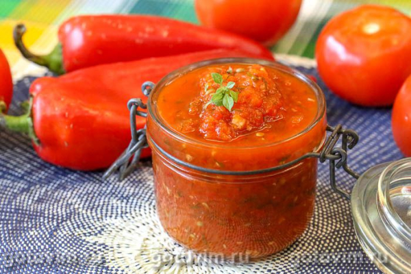 Томатный соус сацебели (на зиму)