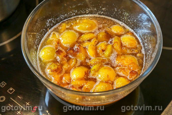 Варенье из желтой сливы с агаром Варенье из желтой сливы с агаром