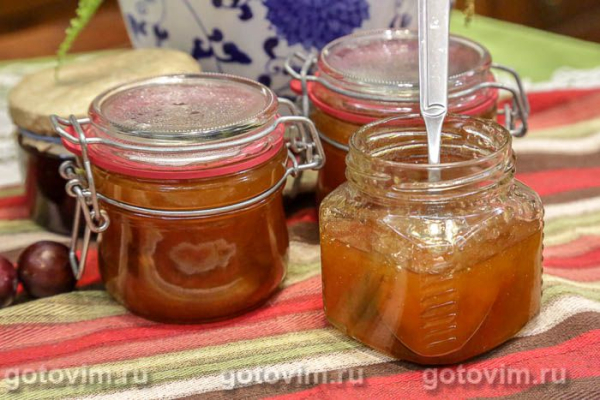 Варенье из желтой сливы с агаром Варенье из желтой сливы с агаром