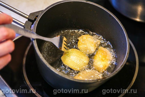 Хрустящие баклажаны с соевым соусом и перцем чили