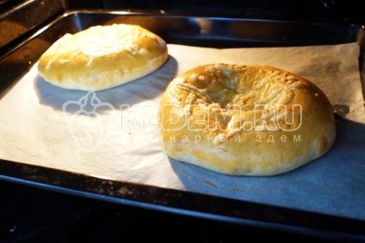 Лепёшки с сыром в духовке