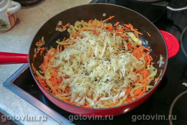 Мясные щи с фасолью, квашеной и свежей капустой Мясные щи с фасолью, квашеной и свежей капустой