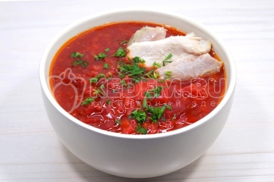 Свекольник с рисом