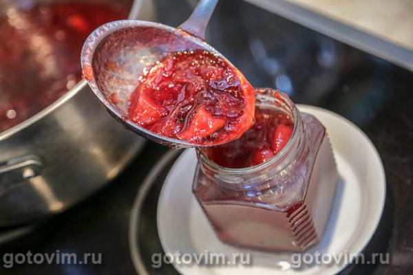 Варенье из сливы с яблоками