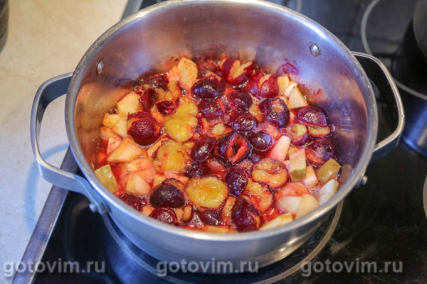 Варенье из сливы с яблоками