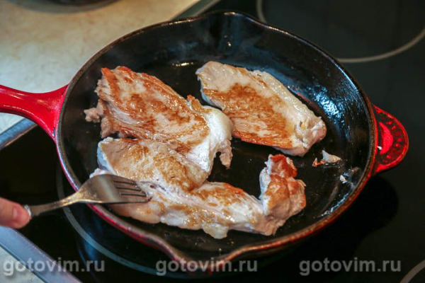 Запеканка из свинины с картофелем и сладким перцем